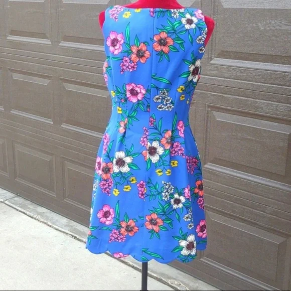 FINAL SALE Vince Camuto Floral Midi Dress EUC - Picture 3 of 3